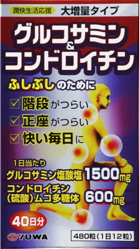 グルコサミン&コンドロイチン 480粒
