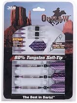 DMI +OUTL1804 Professional Outlaw 80% Tungsten 18-Gram Soft Tip Darts