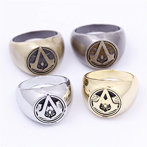 Assassin's Creed game AssassinsCreed Ring 4 colors alloy Ring