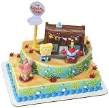 Spongebob Squarepants and the Krusty Krab Cake Topper Decorating Kit