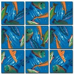Scramble Squares: Freshwater Fish