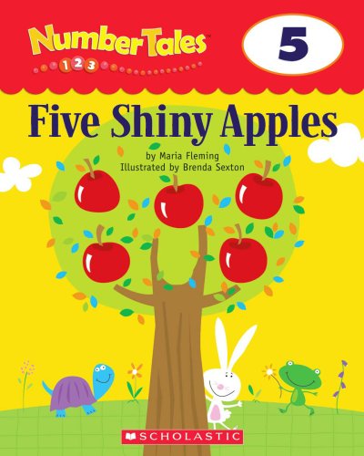 Cover image : Five Shiny Apples (Number Tales)
