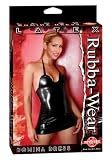 Rubba Wear Latex Domina Dress, Black, One Size
