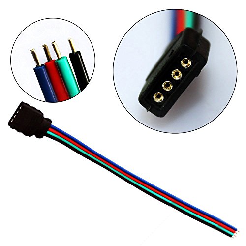 Zitrades led rgb light strips 10 pcs female connector r…