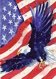 Liberty Eagle Garden Flag