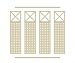 Yardistry Privacy Panel Kit, 4-High