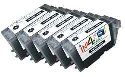 5pk - (5) remanufactured PGi 5 Black "pigment Ink" Cartridges WITH CHIP! Fits Canon Pixma ip4200 ip4300 and more!