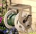 Suncast WMT2000 Hosehandler Wall-Mount Hose Reel with Storage Tray for Holding Wateri...