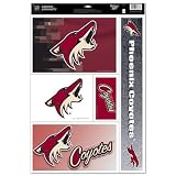 Phoenix Coyotes Official 11"x17" sheet NHL Car Window Cling Decal