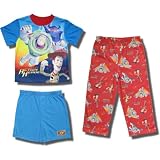 Toy Story's Buzz & Woody "Action Heroes to the Rescue" 3 piece pajama set for boys