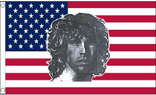 USA Morrison Flag 5Ft X 3Ft The Doors Jim American Rock Band Banner