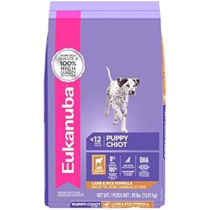 EUKANUBA Puppy Lamb and Rice Formula Puppy Food 30 Pounds