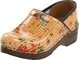 Dansko Womens Floral Clog