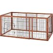 Richell Expandable Wood Pet Pen