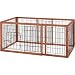 Pet Supplies : Richell Expandable Wood Pet Pen
