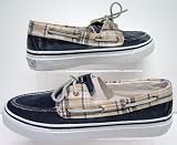 Sperry Mens Shoes New Size UK 9.5 Eu 44 Navy Khaki Deck Shoes Sailing (BAHAMA)£34.99