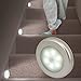 Motion Sensor Light, TongJi Battery-Powered Motion Sensor LED Night Light, wireless led Touch Tap Push Light for Hallway, Closet, Stairs, Bedroom, Nursery (White)
