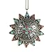 Large Lotus Om Mani Mantra Buddhist Pendant