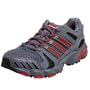 adidas Men's Response Trail Running Shoe,Lead/Dk Onix/Scarlet,10.5 M