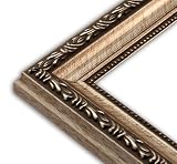 Scrolled Champagne Picture Frame-Solid Wood, 8x10