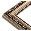 Scrolled Champagne Picture Frame-Solid Wood, 16x20