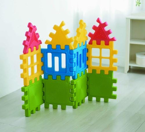 Kids Classroom Playschool Indoor Motor Skills Development Activity Toys Weplay Construction Tower, S/12
