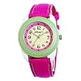 Sprout Midsize ST1007LGIVPK Eco-Friendly Corn Resin and Pink Organic Cotton Strap Watch