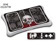 New Protective Skin for Nintendo Wii Fit Balance Board with "E Shock" impact protection - Bonecollector Black