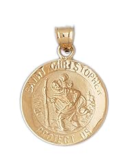 CleverEves 14k Gold Pendant Religious 5.7 - Gram(s)