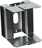 Simpson Strong Tie ABA44Z Z-Max 4 by 4 Adjustable Post Base