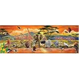 Melissa and Doug SAFARI FLOOR PUZZLE 100 pc