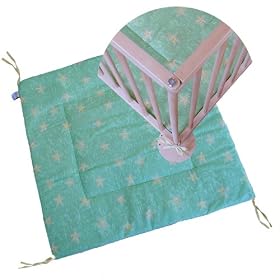 playpen mat rectangular, stars