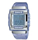 Casio Baby-G Square Purple Jelly Watch - BG184-6V