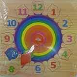 Wood Clock Puzzle