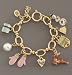 New Juicy Couture Limited Edition Winter Gold Charm Bracelet