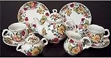 Heirloom Quality Children's (Childs) Tea Party Set - Fine China Service for Two!!