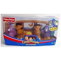 Little People Ark Animals Pairs ~ 2 Camels and 2 Peacocks