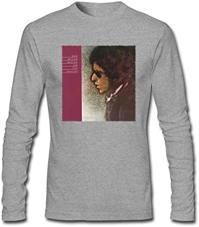 Men's Blood On The Tracks Bob Dylan Long Sleeves T-Shirts