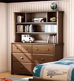 Double Dresser with Hutch in Sumptuous Cherry - Willow - South Shore Furniture - 3356027-072