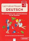 Lernabenteuer Deutsch Vorschule/Klasse 1. Die kleine Fee Ameli und der kleine Pirat Pat: Mein extrastarker Lese- und Schreibtrainer für die Vorschule Lernabenteuer Deutsch Vorschule/Klasse 1. Die kleine Fee Ameli und der kleine Pirat Pat: Mein extrastarker Lese- und Schreibtrainer für die Vorschule