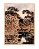 Old Water Garden Gold Wood Mounted Art Poster Print 16 X 20 51Ct8zZG9iL. SL160 Old Water Garden Gold Wood Mounted Art Poster Print 16 X 20