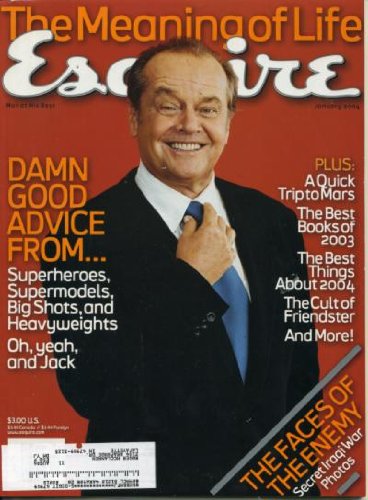 Esquire January 2004 Jack Nicholson, Jack Black, Jack Welch