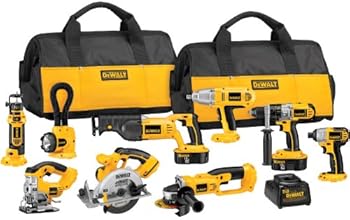 DEWALT DCK955X 18-Volt XRP Cordless 9-Tool Combo Kit