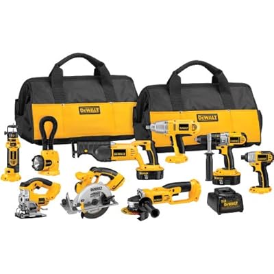 DEWALT DCK955X 18-Volt XRP Cordless 9-Tool Combo Kit