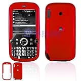 Red Snap-On Cover Hard Case Cell Phone Protector for Palm Treo Pro 850
