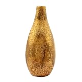 EXP Handmade Terracotta Vase In Bronzed Earth Tones - Traditional