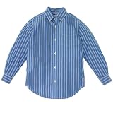 striped woven shirt