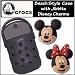 Nite Ize Crocs O-Dial Beach Case for Small Mobile Devices (Black/Black) with Jibbitz ...