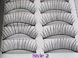 20 Pairs of Natural & Regular Long False Eyelashes