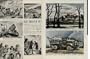 New Soldier Art: "Take Cover" by Private Charles Mazoujian, "Depress', "Beach Defense", "Taking A Break", "Night March", "Monmouth on the Shrewsberry" by Bob Majors who worked on "Fantasia for Walt Disney, and "Six by Six" by Private Donald Hinckley, "A Source Of Much Pleasure" by Private Frank Duncan, Jr. , and Sergeant Henry Volle portrayed Colonel John Richmond at his Mess Table ..... 1942 LIFE Magazine Article, A0783 *** THIS IS A COVER ONLY / NOT A MAGAZINE ***